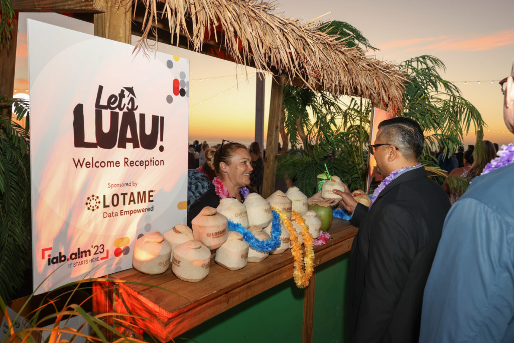 2023 IAB ALM: "Let's Luau" Welcome Reception